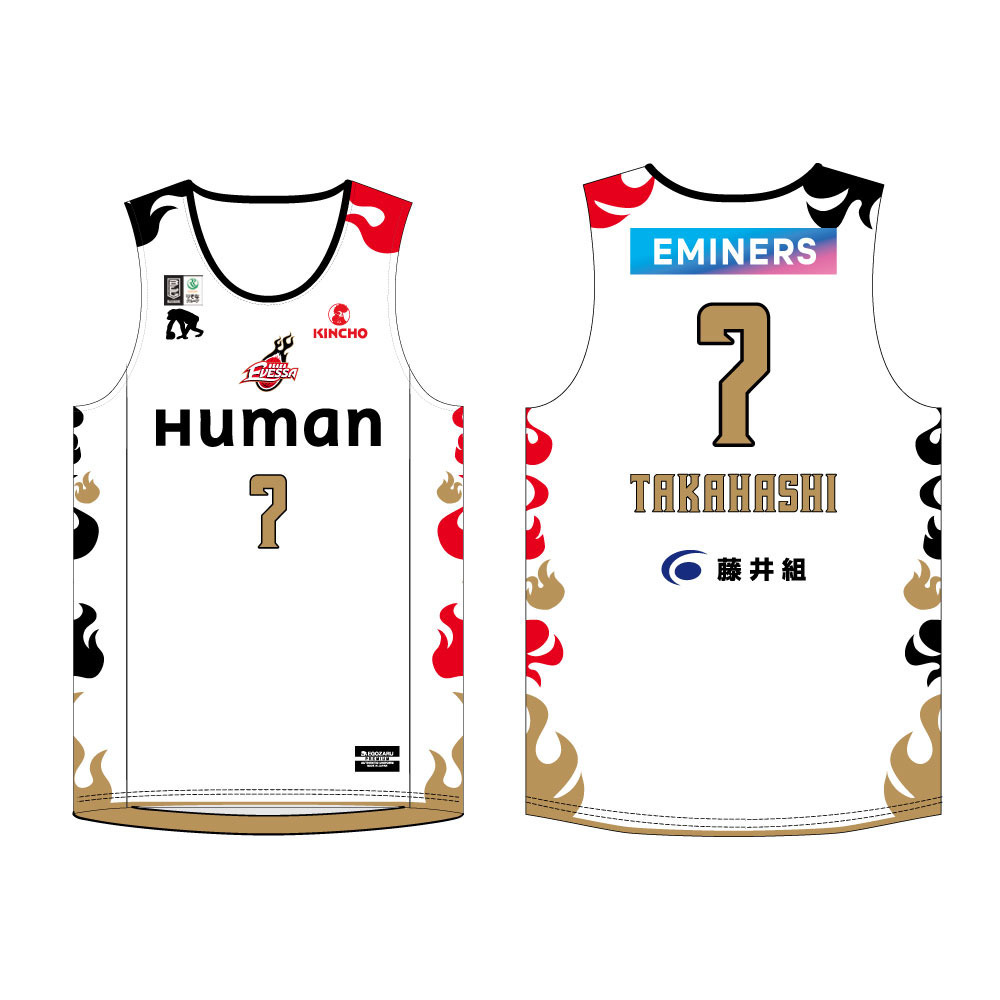 【受注生産】2025-26 オーセンティックユニフォーム　AWAY 詳細画像 07高橋快成 1