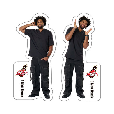 ダイカットステッカー2枚セット　私服