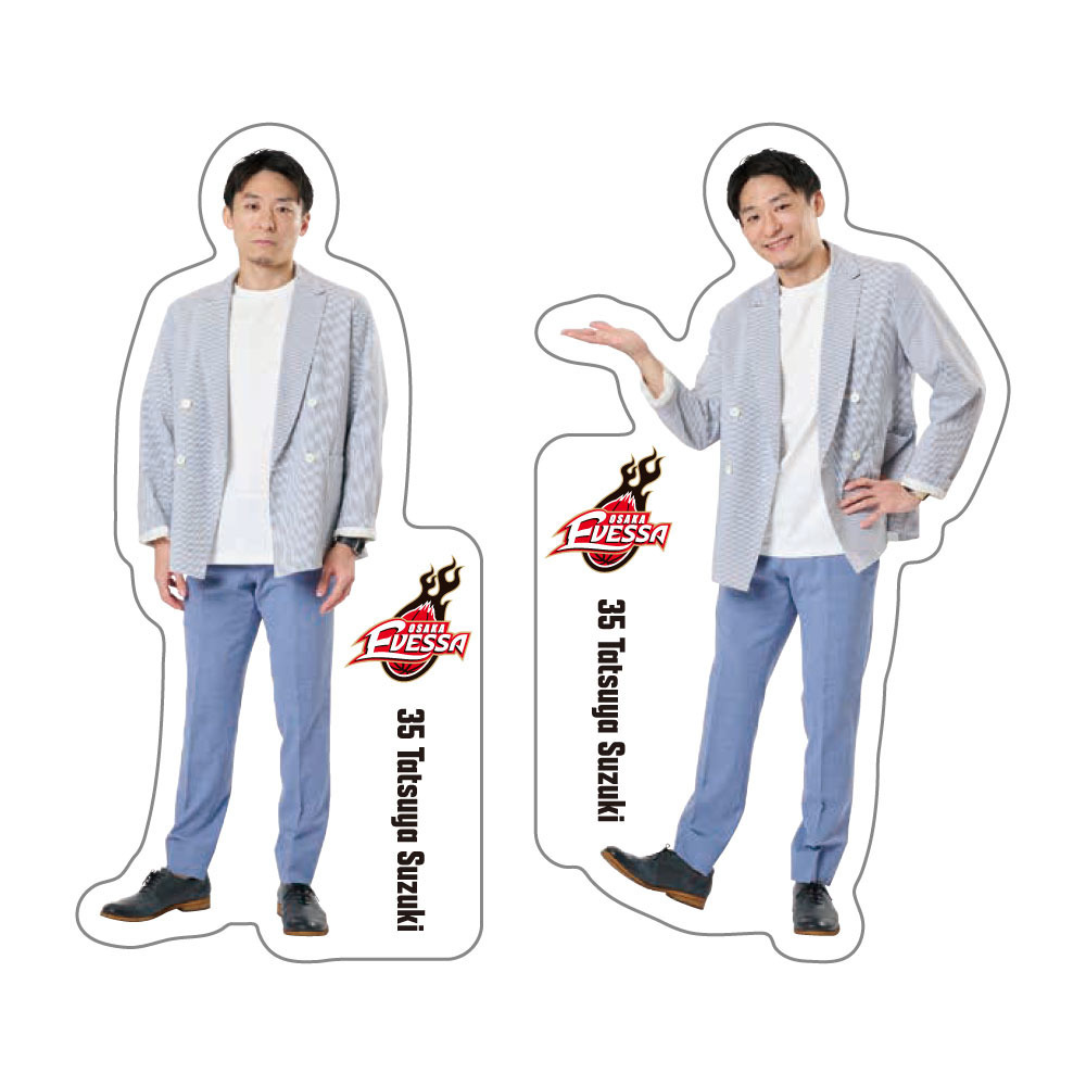 ダイカットステッカー2枚セット　私服 詳細画像 35鈴木 達也 1