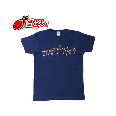 ミニチュアエヴェッサTシャツ（みんなでダンクver）