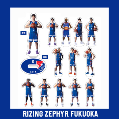 【ランダム】選手アクリルスタンド(青ユニフォーム)