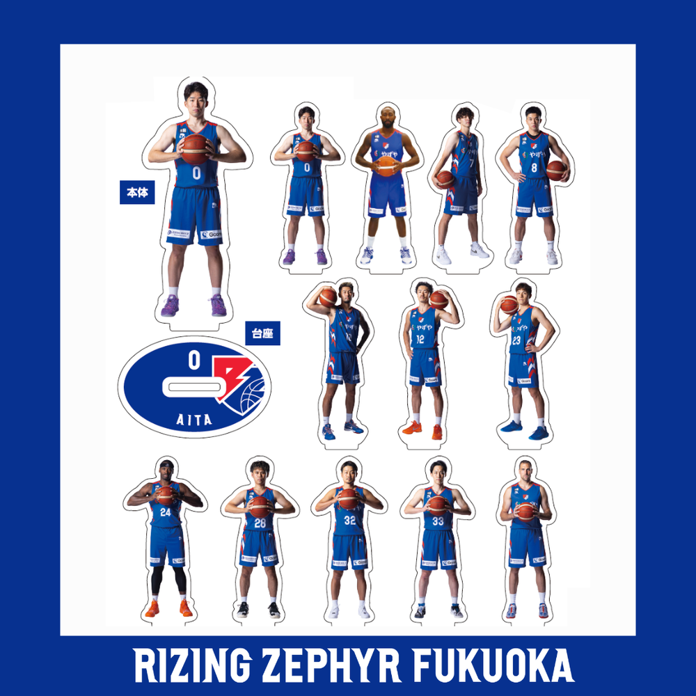 【ランダム】選手アクリルスタンド(青ユニフォーム) 詳細画像 1個 1