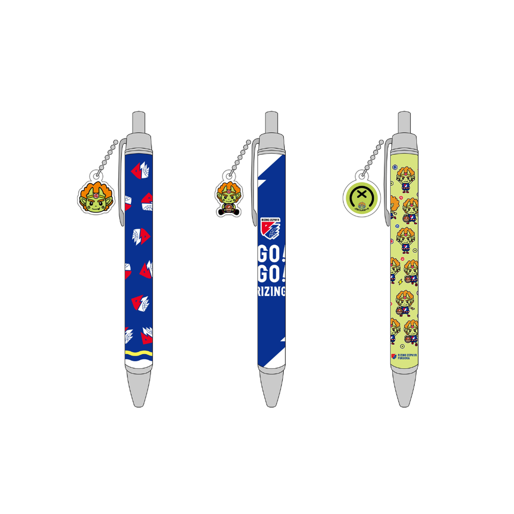 チャーム付きボールペン3種 詳細画像 GOGO 1