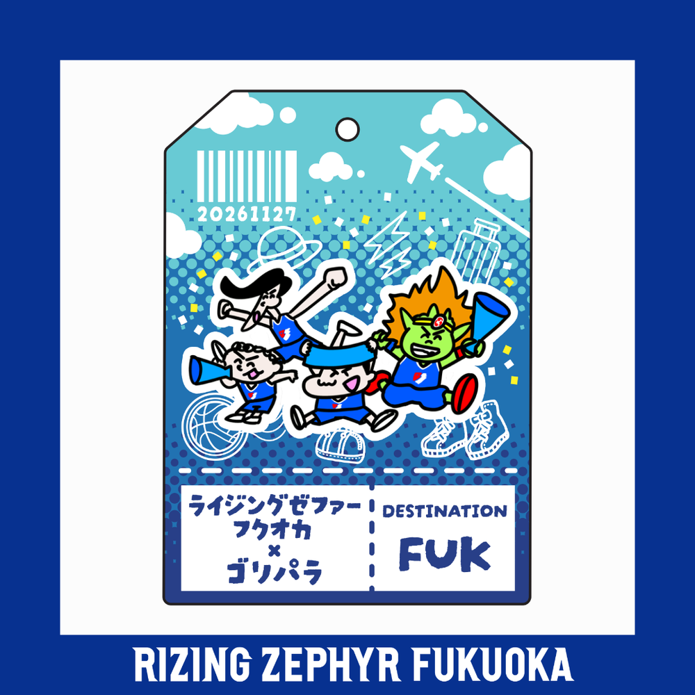 ゴリパラコラボラゲッジタグ風アクリルキーホルダー 詳細画像 ゴリパラ&times;神くん 1