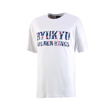 紅型RYUKYU Tee【藍/白】