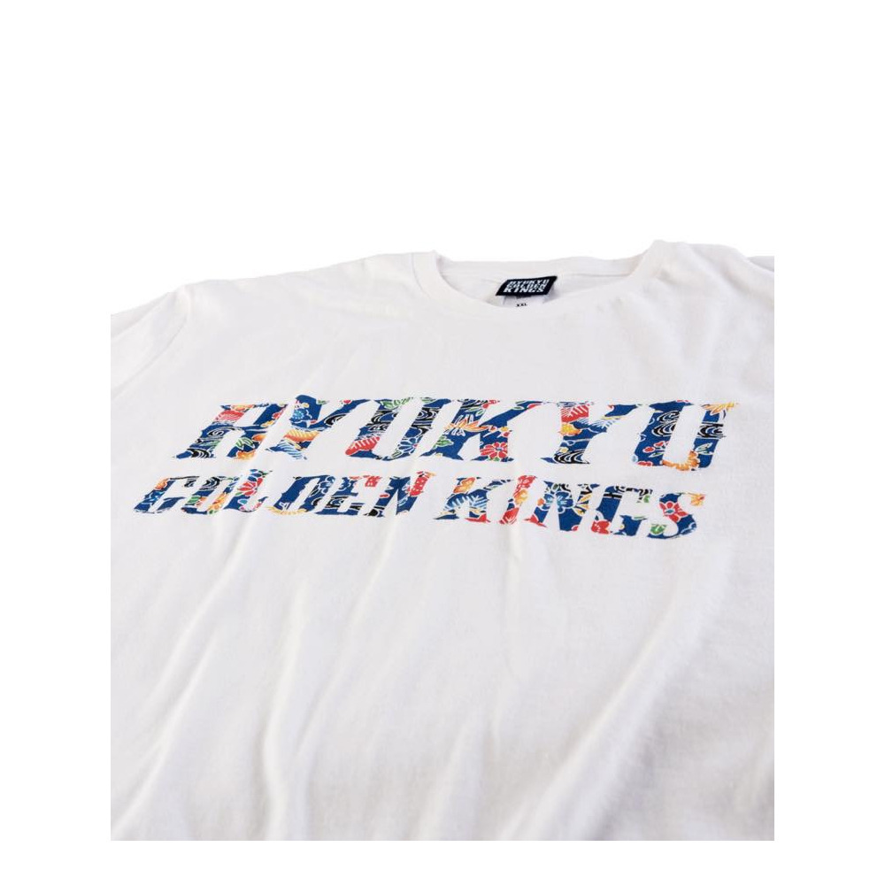 紅型RYUKYU Tee【藍/白】 詳細画像 ホワイト 5