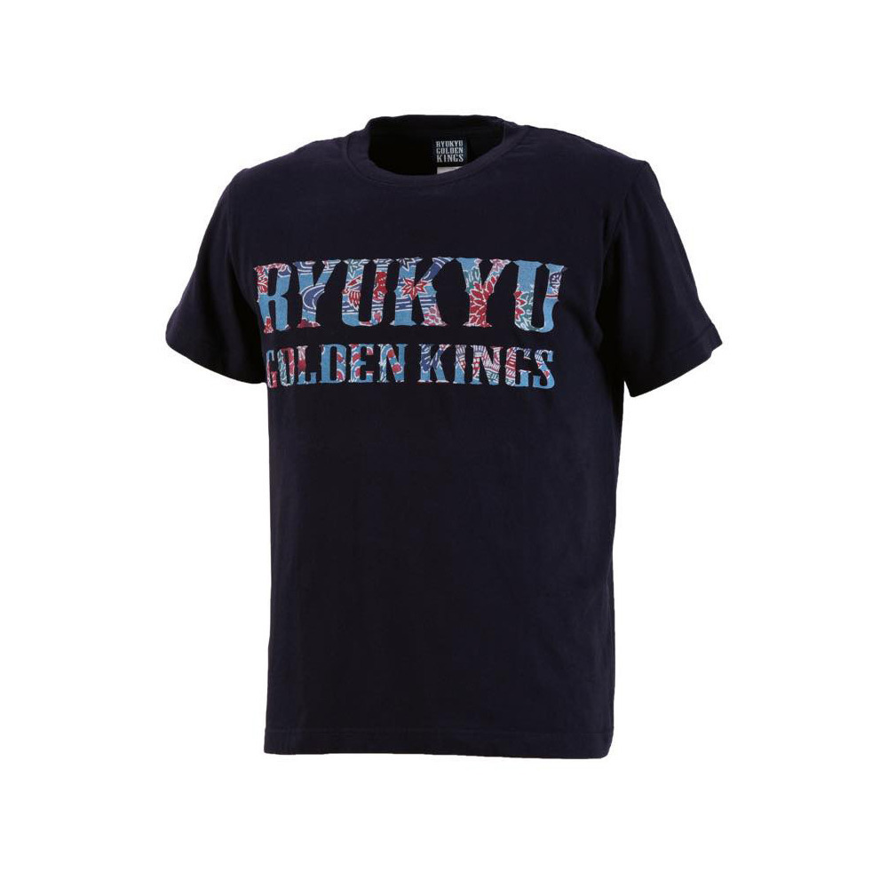 紅型RYUKYU Tee【青/紺】 詳細画像 ネイビー 1