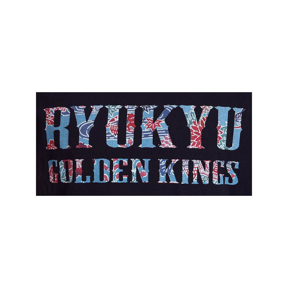 紅型RYUKYU Tee【青/紺】 詳細画像 ネイビー 3