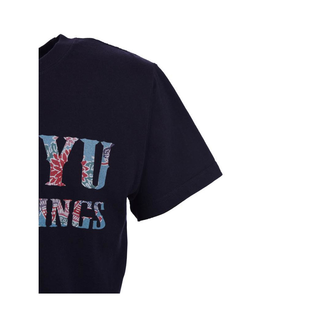 紅型RYUKYU Tee【青/紺】 詳細画像 ネイビー 4