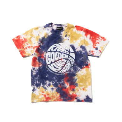 【BEAMS SPORTS×KINGS】BEAMS SPORTS ボールプリントタイダイTシャツ