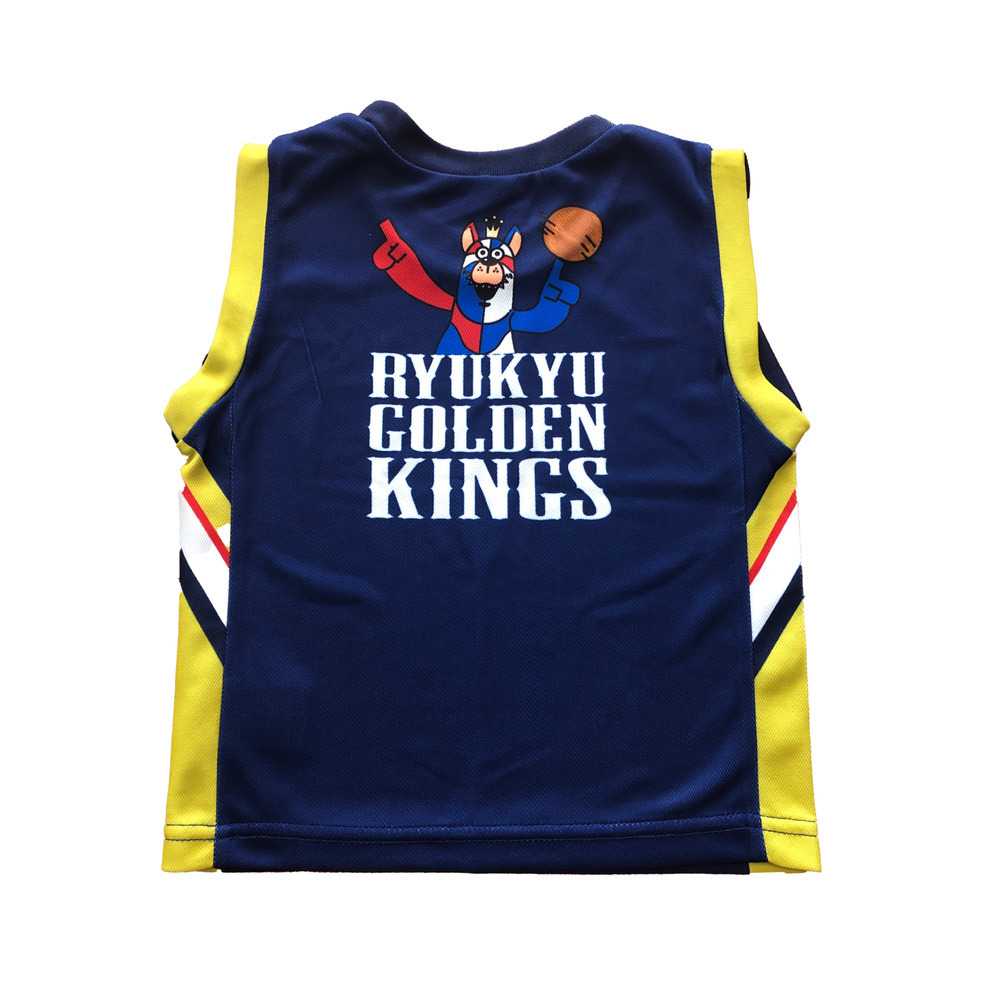 琉球ゴールデンキングス レプリカユニ ネイビー L 琉球ゴールデン
