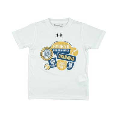 UAキッズ RYUKYU ドライTシャツ [WHT]