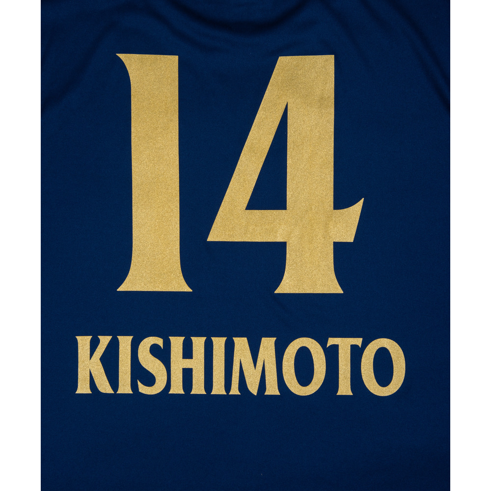 【新商品】UA選手ナンバーTシャツ[NVY] 詳細画像 #14 KISHIMOTO (岸本 隆一) 5
