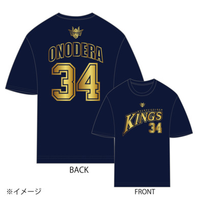 23-24 選手ナンバーTシャツ[NVY]