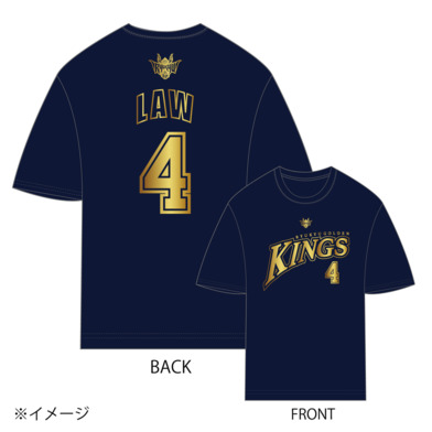 23-24 選手ナンバーTシャツ[NVY] 