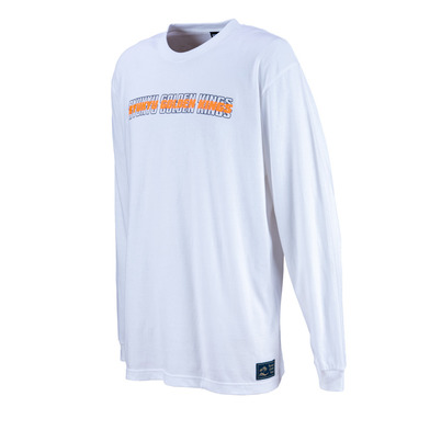【新商品】テキストロングスリーブTシャツ[WHT]