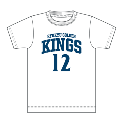 【新加入選手】#12 平良選手ナンバーTシャツ[WHT] 