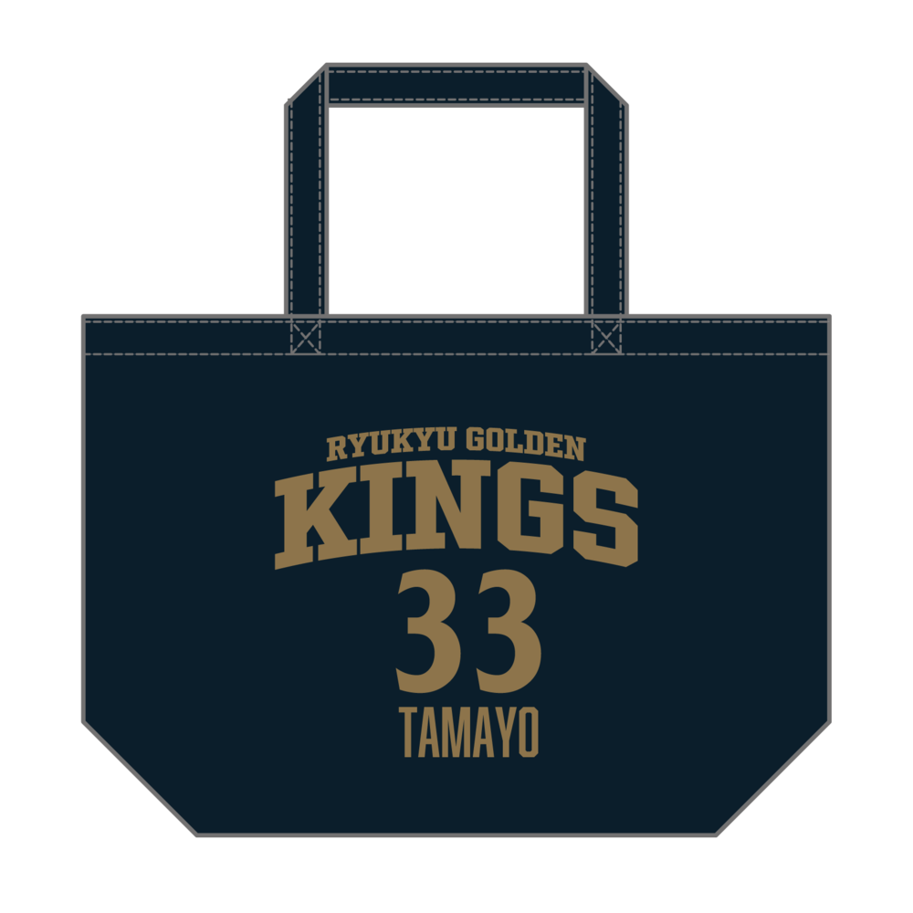 【新加入選手】#33 タマヨ選手トートバッグ[NVY]  詳細画像 - 1