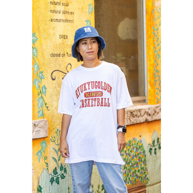 KINGS カレッジ Tシャツ[WHT]