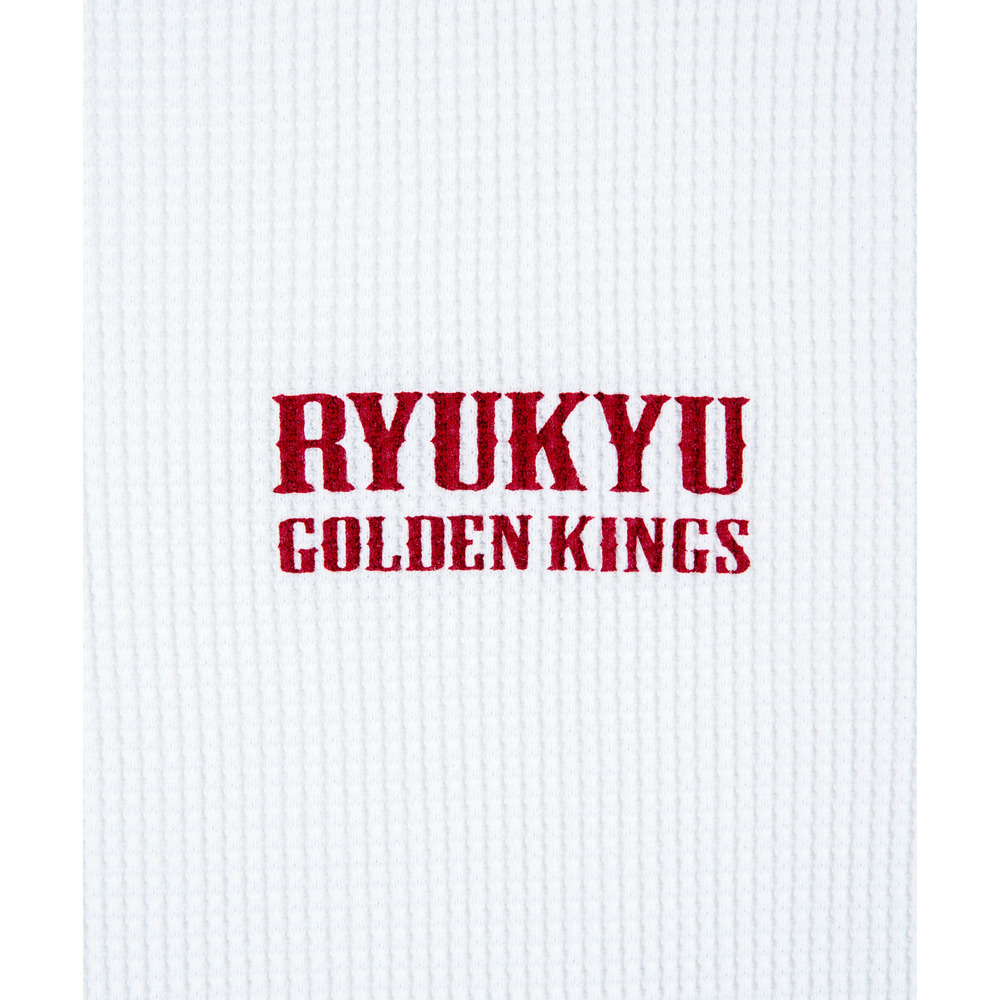テキストロゴ ワッフルロングスリーブ [WHT] 詳細画像 ホワイト 4