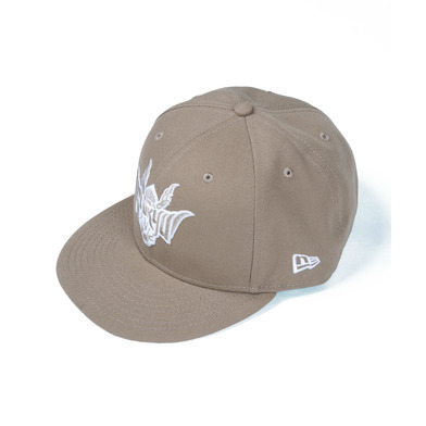  NEWERA×KINGS  フラットキャップ [ベージュ]