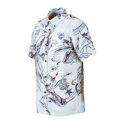 【新商品】キングスかりゆしウェア2025モデル[WHT]