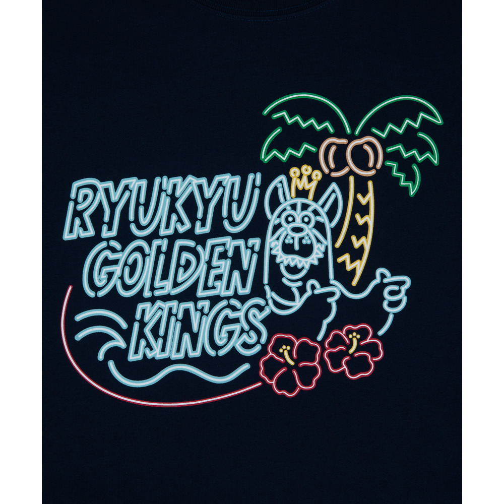 【新商品】RGK ISLAND ネオンTシャツ 詳細画像 ネイビー 4