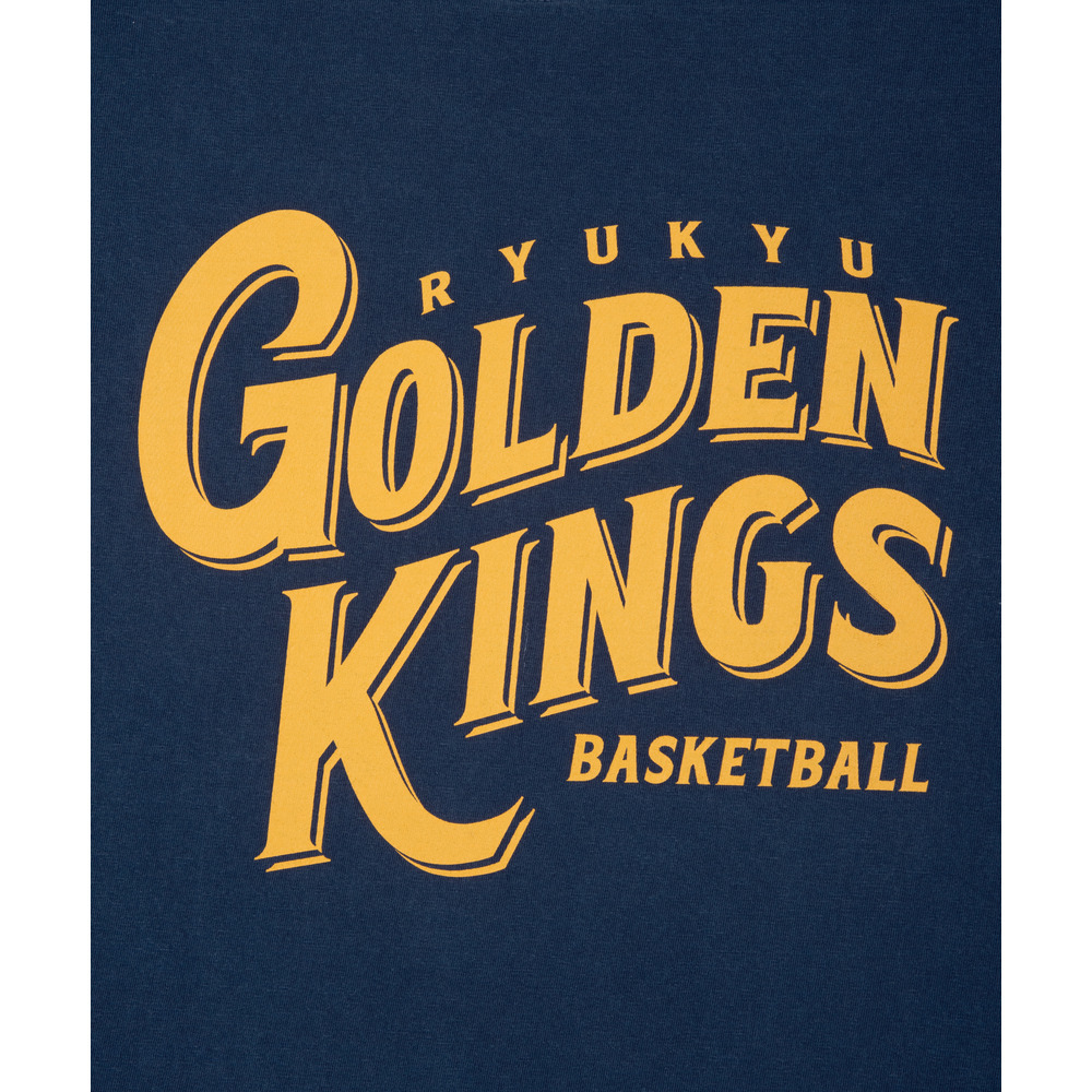 新商品】GOLDEN KINGS Tee[NVY]｜琉球ゴールデンキングス｜B