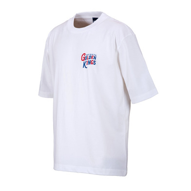 【新商品】GOLDEN KINGS 刺繍Tee[WHT]