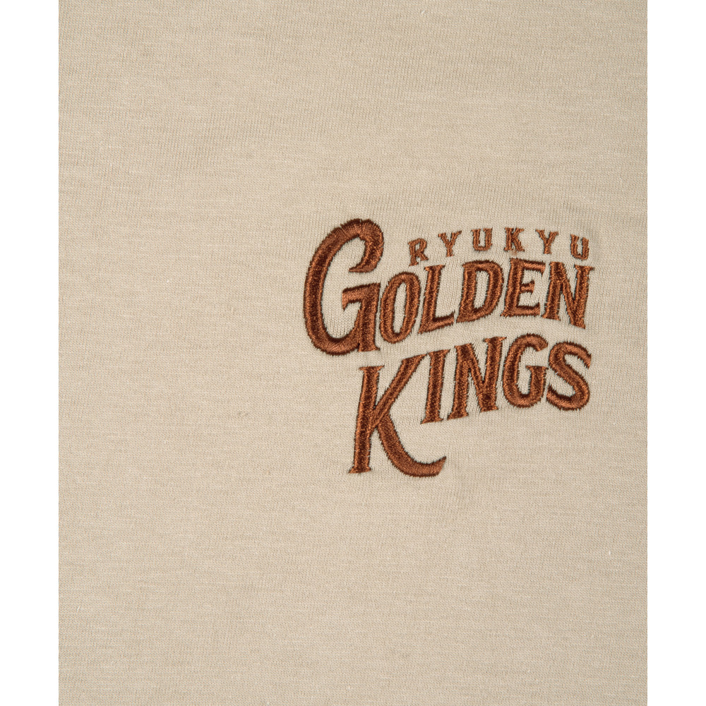 【新商品】GOLDEN KINGS 刺繍Tee[BEG] 詳細画像 ベージュ 5