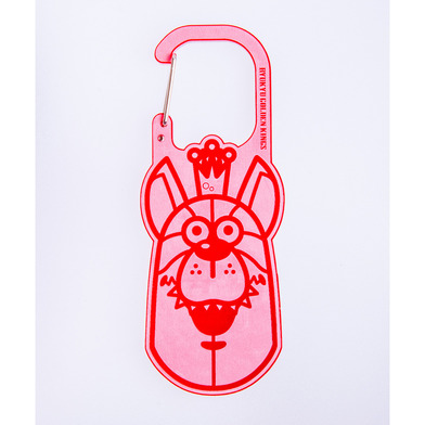 【新商品】ゴーディーカラビナ [RED]