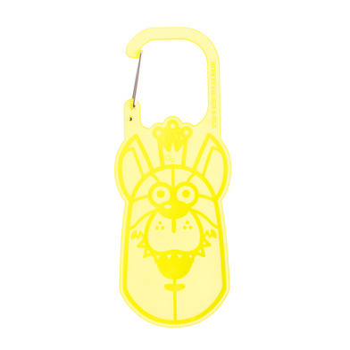 【新商品】ゴーディーカラビナ [YELLOW]