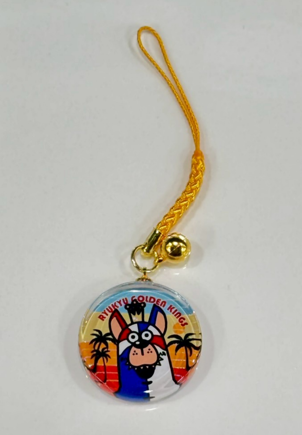 【新商品】ガラス根付キーホルダー [サンセット GORDY] 詳細画像 - 1