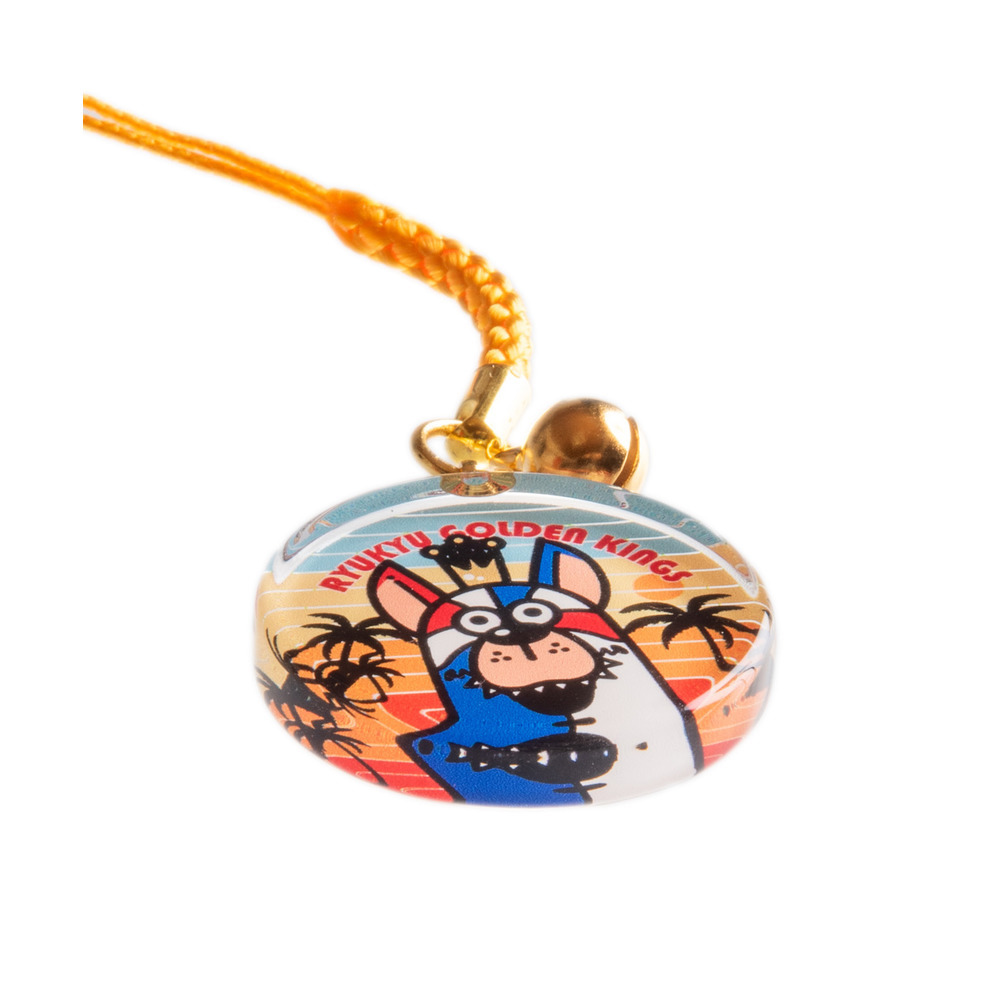 【新商品】ガラス根付キーホルダー [サンセット GORDY] 詳細画像 - 2