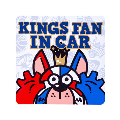 【新商品】カーステッカー [KINGS FAN IN CAR]