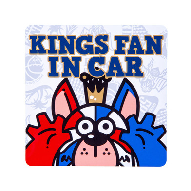 【新商品】カーステッカー [KINGS FAN IN CAR]