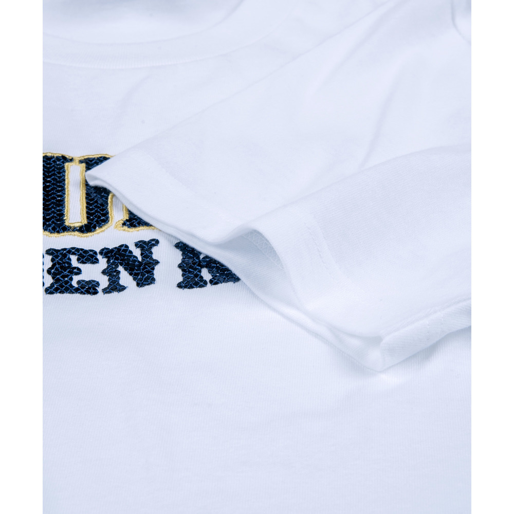 テキストロゴ  スパンコールTシャツ [WHT] 詳細画像 ホワイト 7