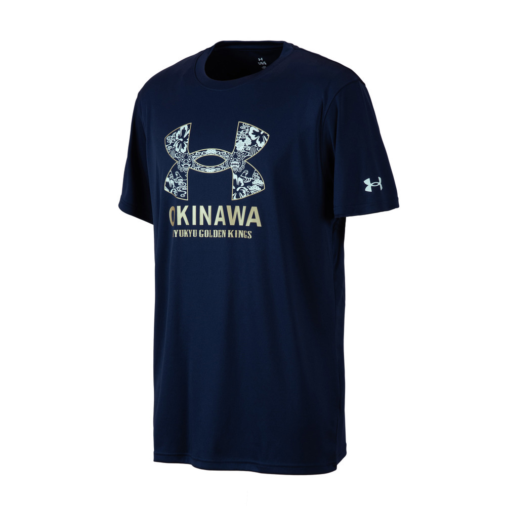 【新商品】25-26 UAロゴ OKINAWAドライTシャツ 詳細画像 ネイビー 2