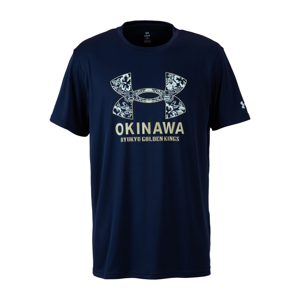 【新商品】25-26 UAロゴ OKINAWAドライTシャツ 詳細画像 ネイビー 4