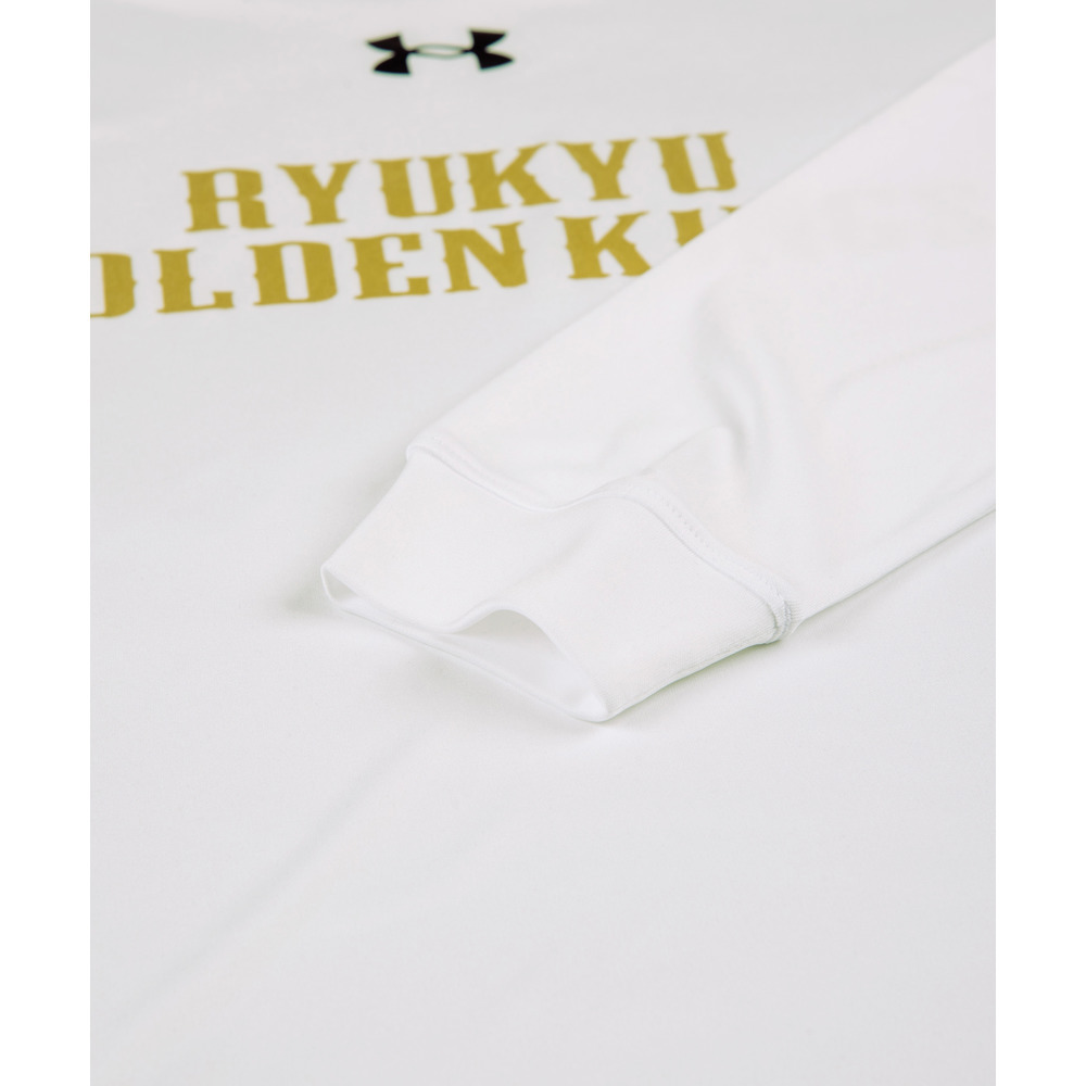 【新商品】25-26 UA 選手着用TEXTドライLS  [WHT] 詳細画像 ホワイト 7