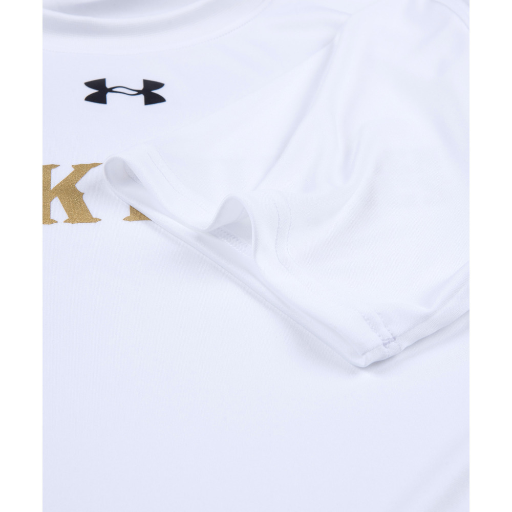 【新商品】25-26 UA 選手着用ドライTシャツ  [WHT] 詳細画像 ホワイト 7