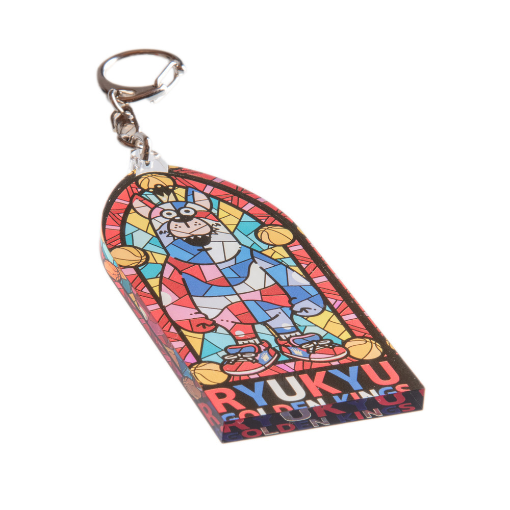 新商品】GORDYステンドグラスキーホルダー｜琉球ゴールデン
