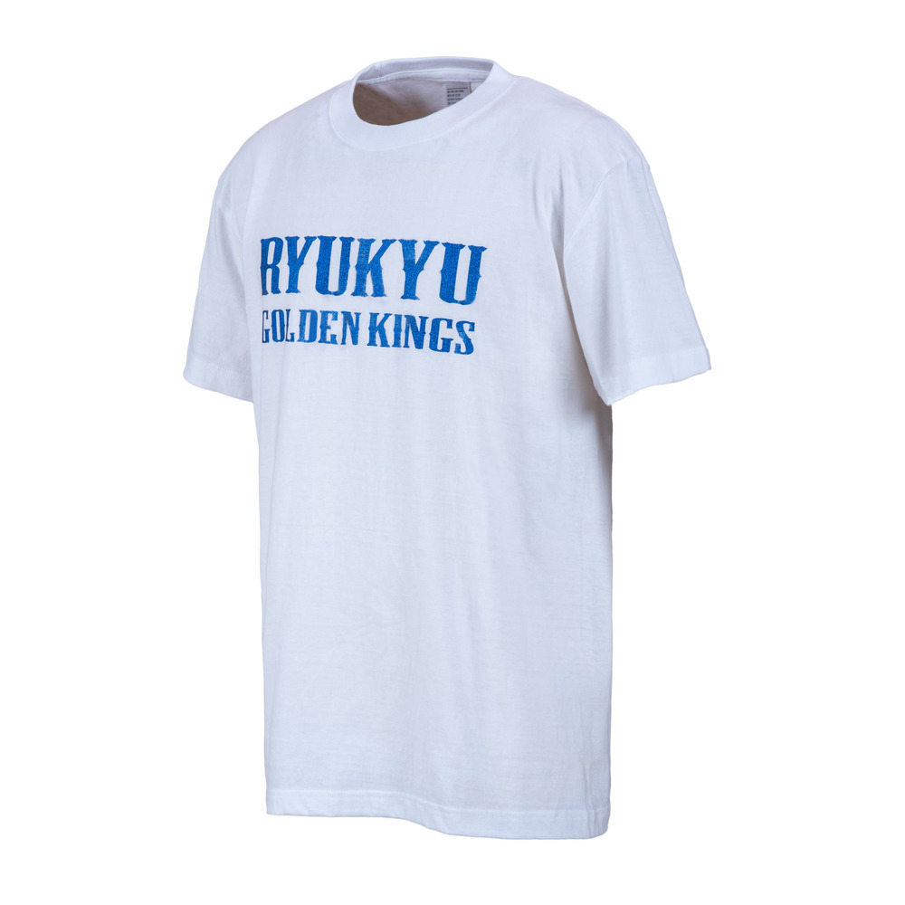 【新商品】テキストロゴ ブルーラメTシャツ 詳細画像 ホワイト 2