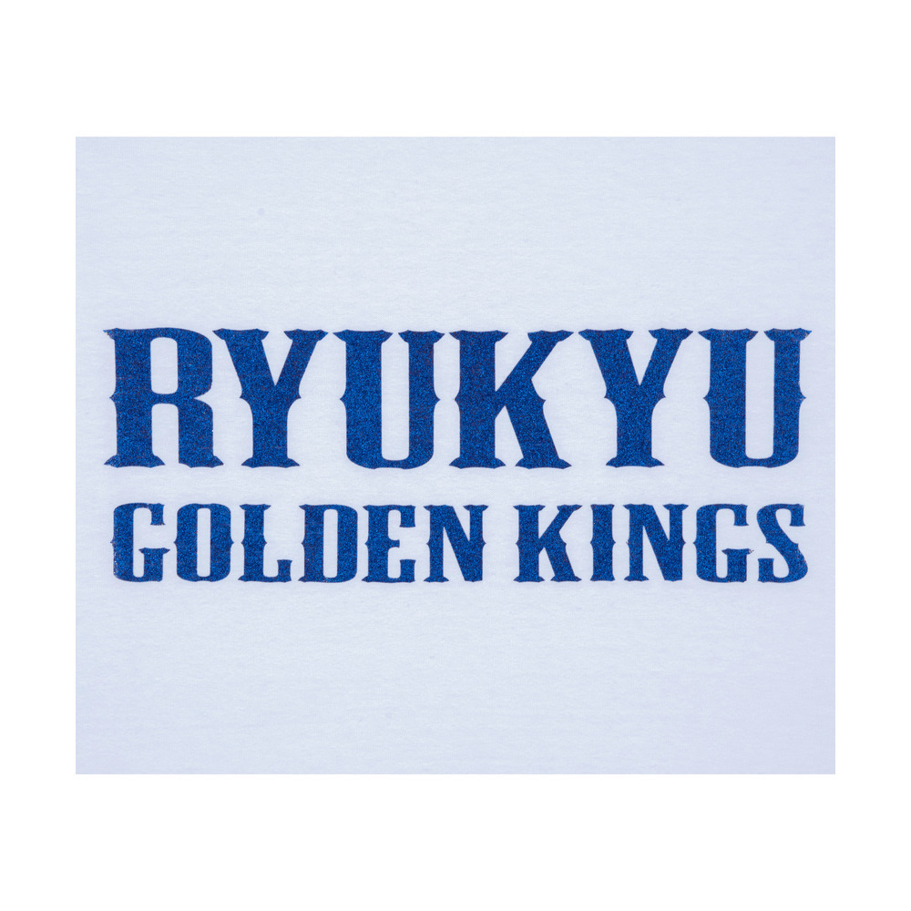 【新商品】テキストロゴ ブルーラメTシャツ 詳細画像 ホワイト 5