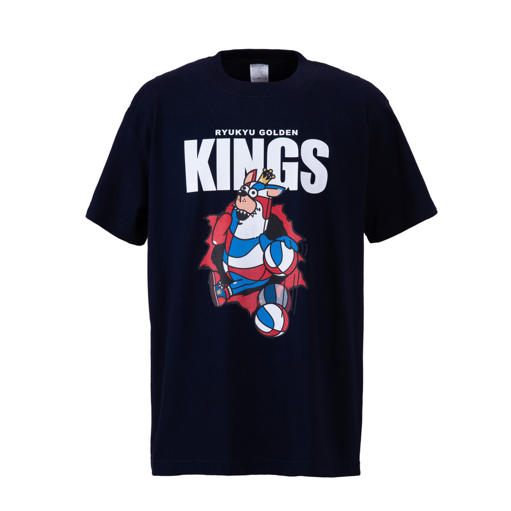 【新商品】DRIBBLE GORDY  Tee 詳細画像 ネイビー 1