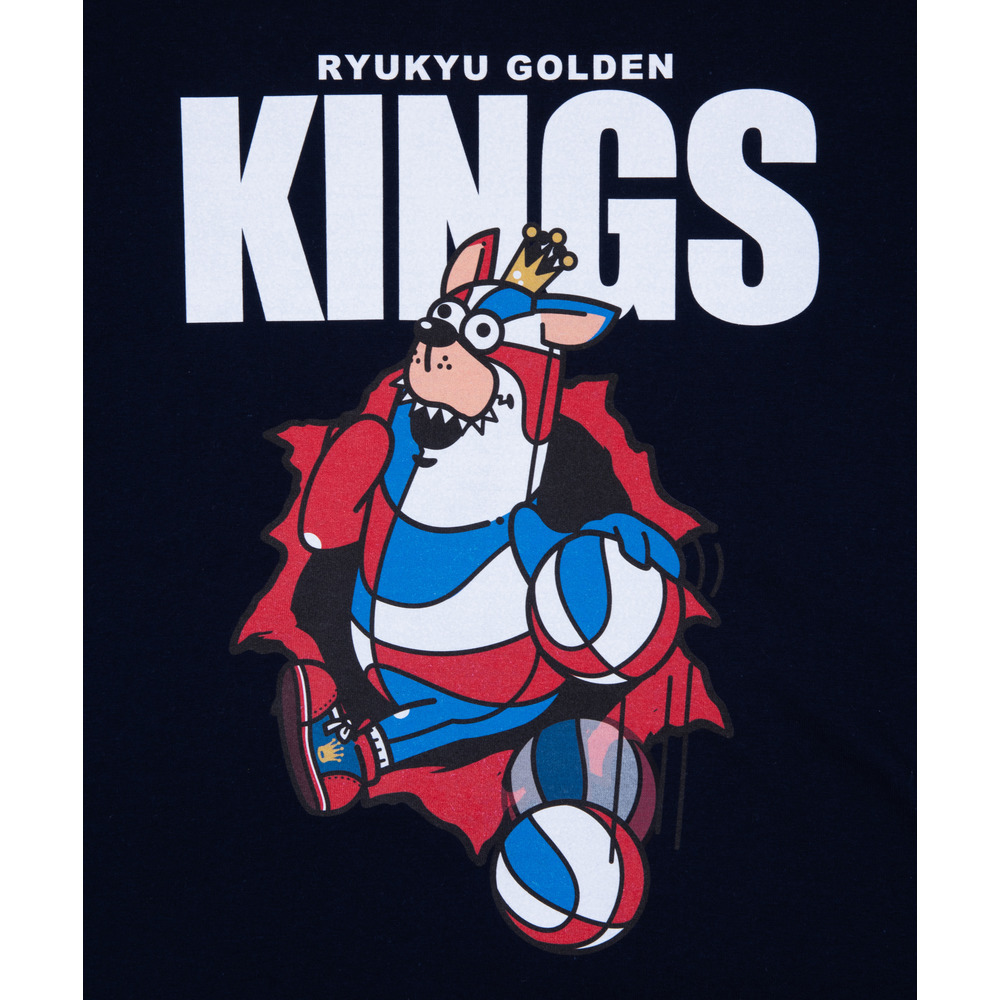 【新商品】DRIBBLE GORDY  Tee 詳細画像 ネイビー 5