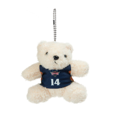 【新商品】2025-26 選手ユニベアキーホルダー[NVY]