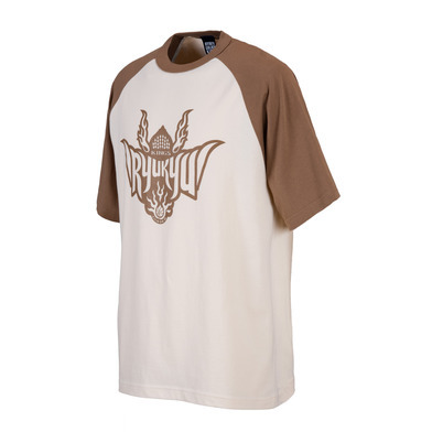 【新商品】ラグラン RYUKYU  ロゴTシャツ [BRN]