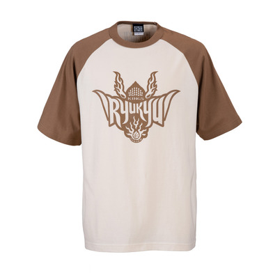 【新商品】ラグラン RYUKYU  ロゴTシャツ [BRN]