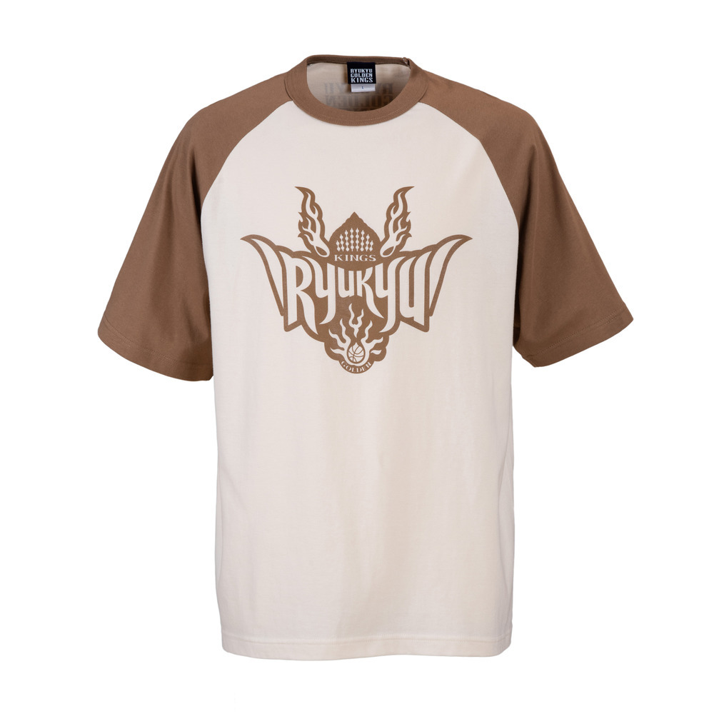 【新商品】ラグラン RYUKYU  ロゴTシャツ [BRN] 詳細画像 ブラウン 1
